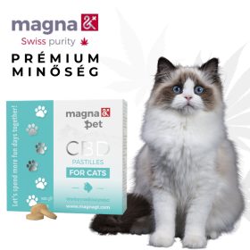   Magnapet CBD tabletta macskáknak (100db) - Prémium minőség
