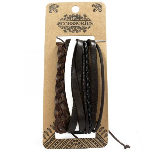Herrenarmband Set – Dunkel und attraktiv
