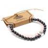 Doppelt magnetische Edelsteinarmbänder – Rosenquarz
