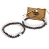 Doppelt magnetische Edelsteinarmbänder – Rosenquarz