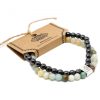 Doppelmagnetische Edelsteinarmbänder – Amazonit