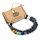 Doppelmagnetische Edelsteinarmbänder – Schwarzer Achat Chakra