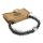 Doppelmagnetische Edelsteinarmbänder – Weißer Howlith Chakra
