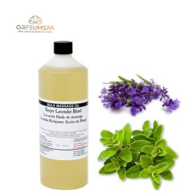   Prémium Nyugtató Levendula Masszázsolaj Professzionális Masszőröknek - 1 liter