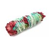 Verpacktes Räucherbündel – Drachenblut, Blumen und Salbei 10 cm