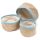 Natur Jute Korb-3er Set – Blaugrün