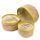 Natur Jute Korb-3er Set – Olivgrün