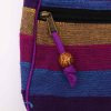 Nepalische Umhängetasche (verstellbarer Schulterriemen) – Bunt