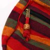 Nepalische Umhängetasche (verstellbarer Schulterriemen) – Rot