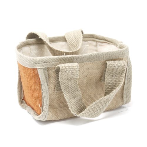 Kleiner Einkaufskorb - 16x10x12cm - Orange