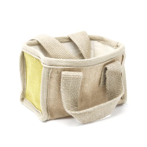 Kleiner Einkaufskorb - 16x10x12cm - Olive