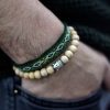 Duftende Sandelholz Perlen Buddha Armbänder