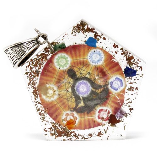 Orgonit-Anhänger – Oktagon-Chakra