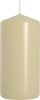 Zylinderkerze 50x100mm – Cremefarben