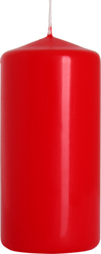Zylinderkerze 50x100mm – Rot