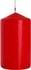 Zylinderkerze 60x100mm - Rot