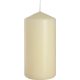 Zylinderkerze 60x120mm - Cremefarben