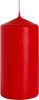 Zylinderkerze 60x120mm - Rot