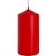 Zylinderkerze 60x120mm - Rot