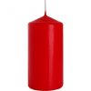 Zylinderkerze 60x120mm - Rot
