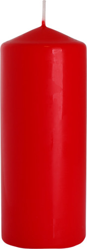Zylinderkerze 60x150mm - Rot