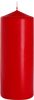 Zylinderkerze 80x200mm - Rot