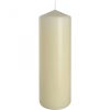 Zylinderkerze 80x250mm - Cremefarben