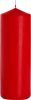Zylinderkerze 80x250mm - Rot