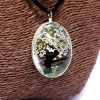 Schmuck mit echten Blumen – Lebensbaum-Set – Weiß