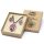 Schmuck mit echten Blumen – Lebensbaum-Set – Rosa