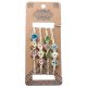 Schmuck mit echten Blumen – Armband mit drei Blumen