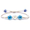 Schmuck mit echten Blumen – Armband mit drei Blumen