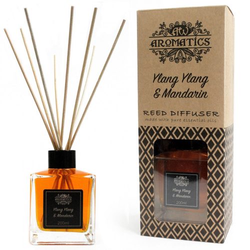 Ylang Ylang & Mandarine Raumduft mit Bambusstäbchen 200ml