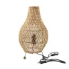 Rattan Asztali Lámpa - Natúr