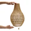 Rattan Asztali Lámpa - Natúr