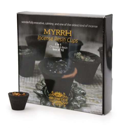 Duftende Räucherharz Becher - Myrrhe