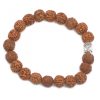 Rudraksha Mala Armband – Braun