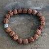 Rudraksha Mala Armband – Braun
