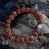 Rudraksha Mala Armband – Braun