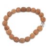 Rudraksha Mala Armband – Natur