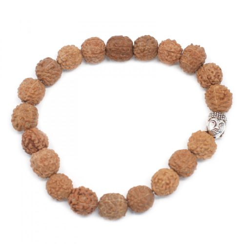 Rudraksha Mala Armband – Natur