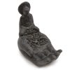 Buddha Räucherstäbchenhalter – Hand (schwarz)