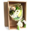 Seifenblumenstrauß in Box - Grün