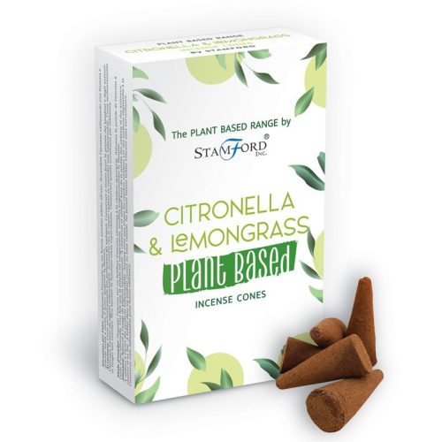 Pflanzliche Räucherkegel - Citronelle und Zitronenmelisse