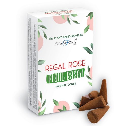 Pflanzliche Räucherkegel - Rose