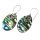 Muschel und Silber Ohrringe - Flipflop - Abalone