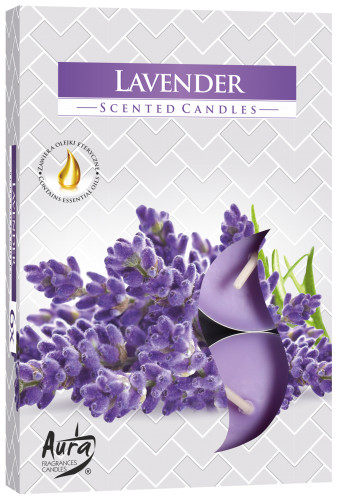 Duft-Teelichter – 6 Stück – Lavendel