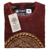 Stone Washed T-shirt, Größe M - Chakra - Kastanienbraun