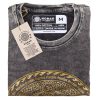 Stone Washed T-Shirt, Größe M - Chakra - Grey