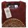 Stone Washed T-shirt, Größe L - Chakra - Kastanienbraun